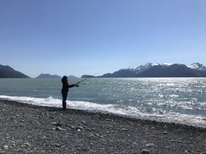 Salmon snagging in Seward takes finesse - and good rubber boots. By Ryan Glanzer